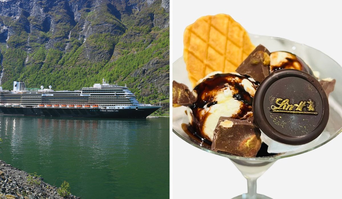 Holland America Partners With Lindt to Offer New Chocolate Desserts Fleetwide