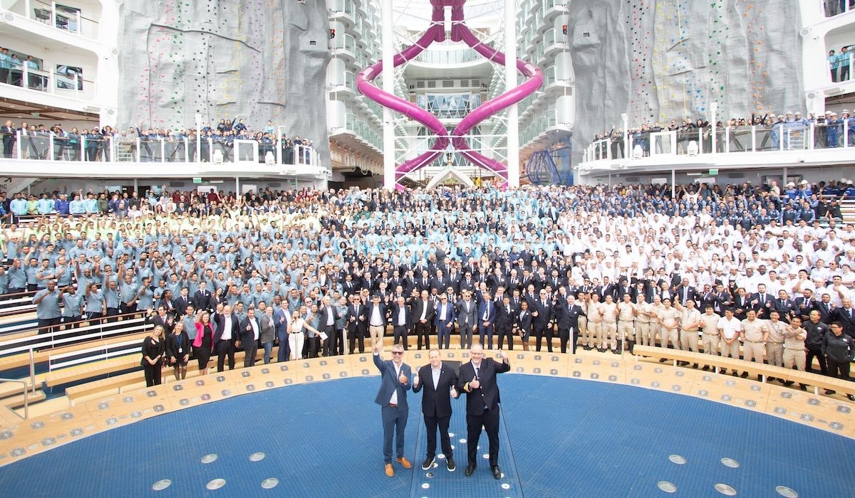 Royal Caribbean’s Utopia of the Seas Officially Joins The Fleet