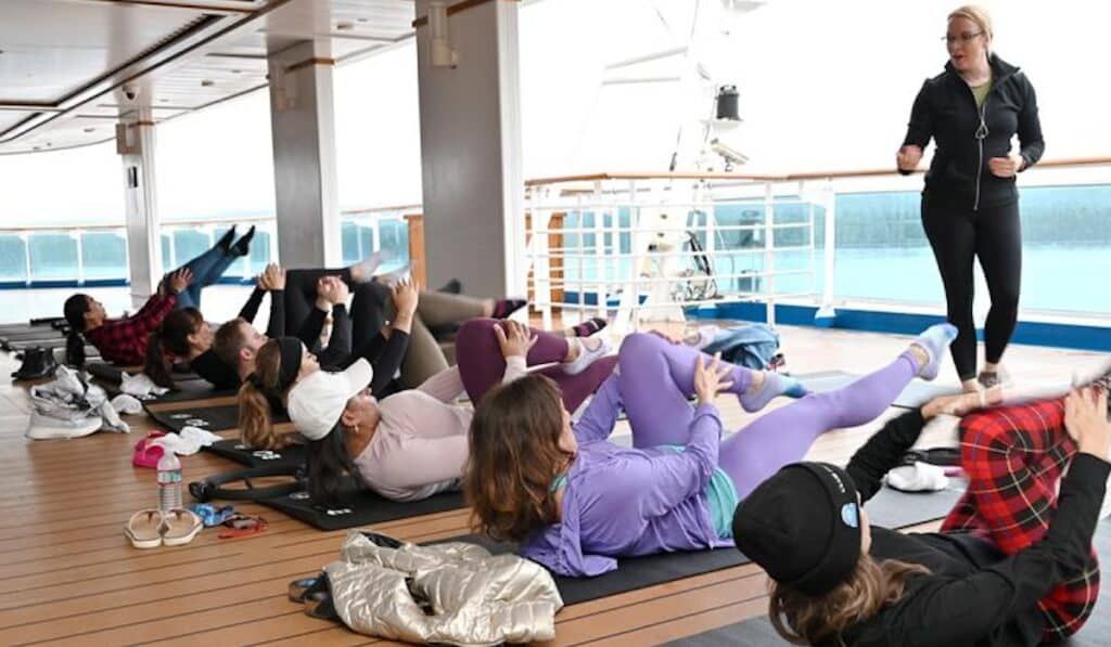 club pilates class princess cruises