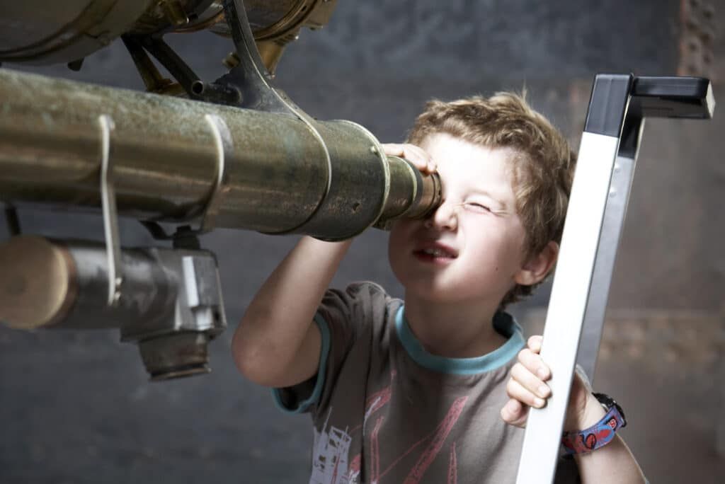 observatory sydney australia child telescope