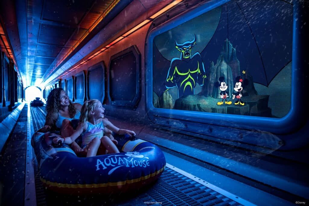 disney destiny aquamouse water ride