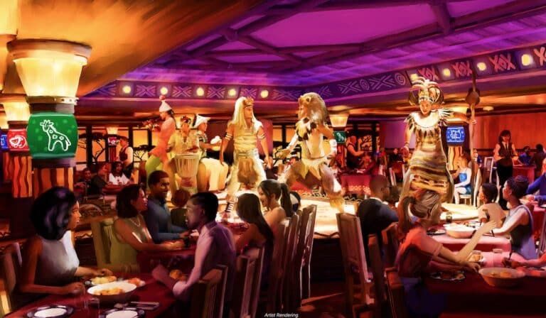 disney destiny pride lands lion king dining room