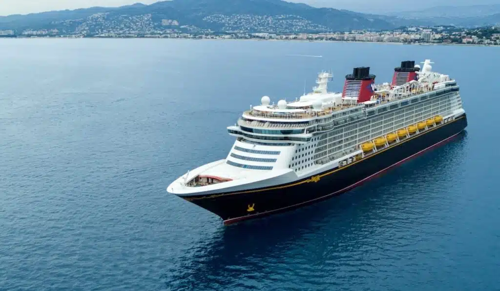 disney dream aerial exterior