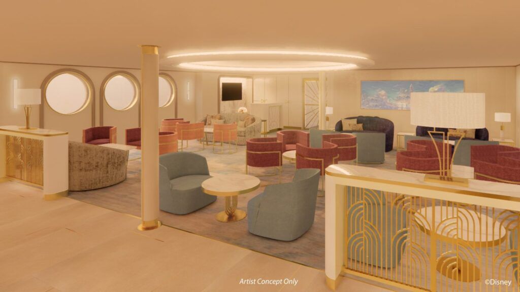 disney dream concierge lounge hercules theme