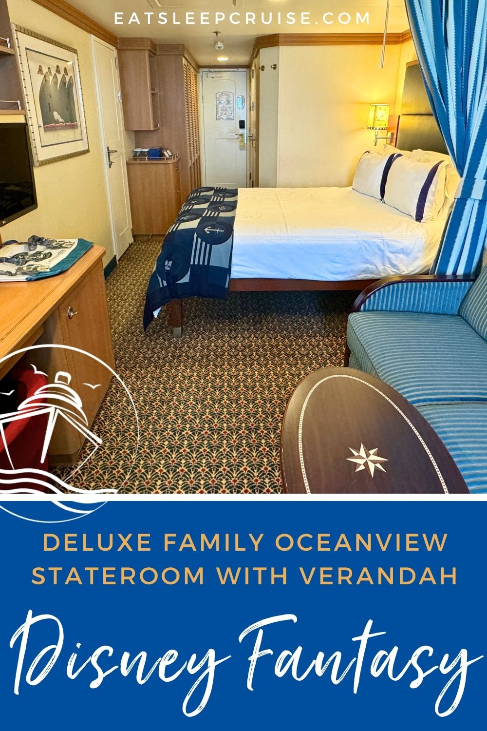 Deluxe Family Oceanview Stateroom with Verandah