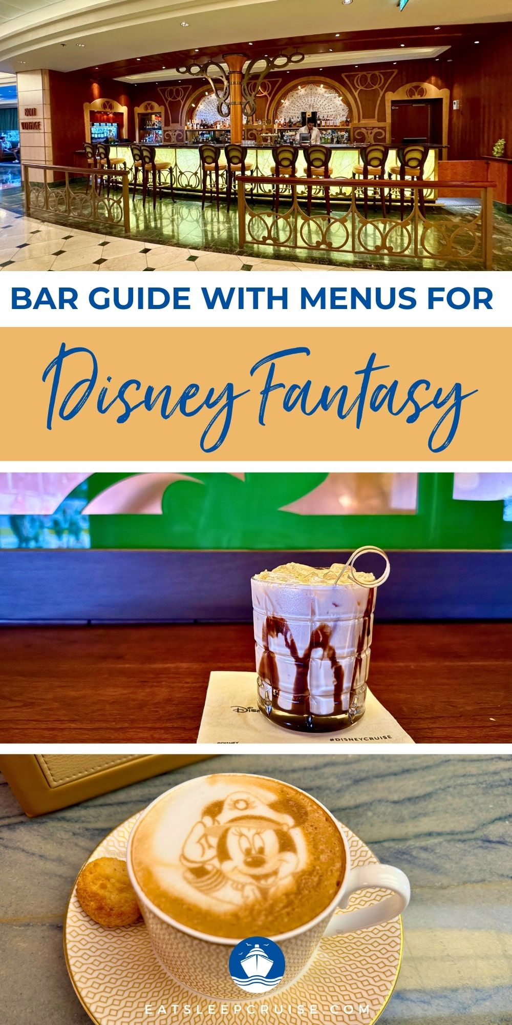 Disney Fantasy bars