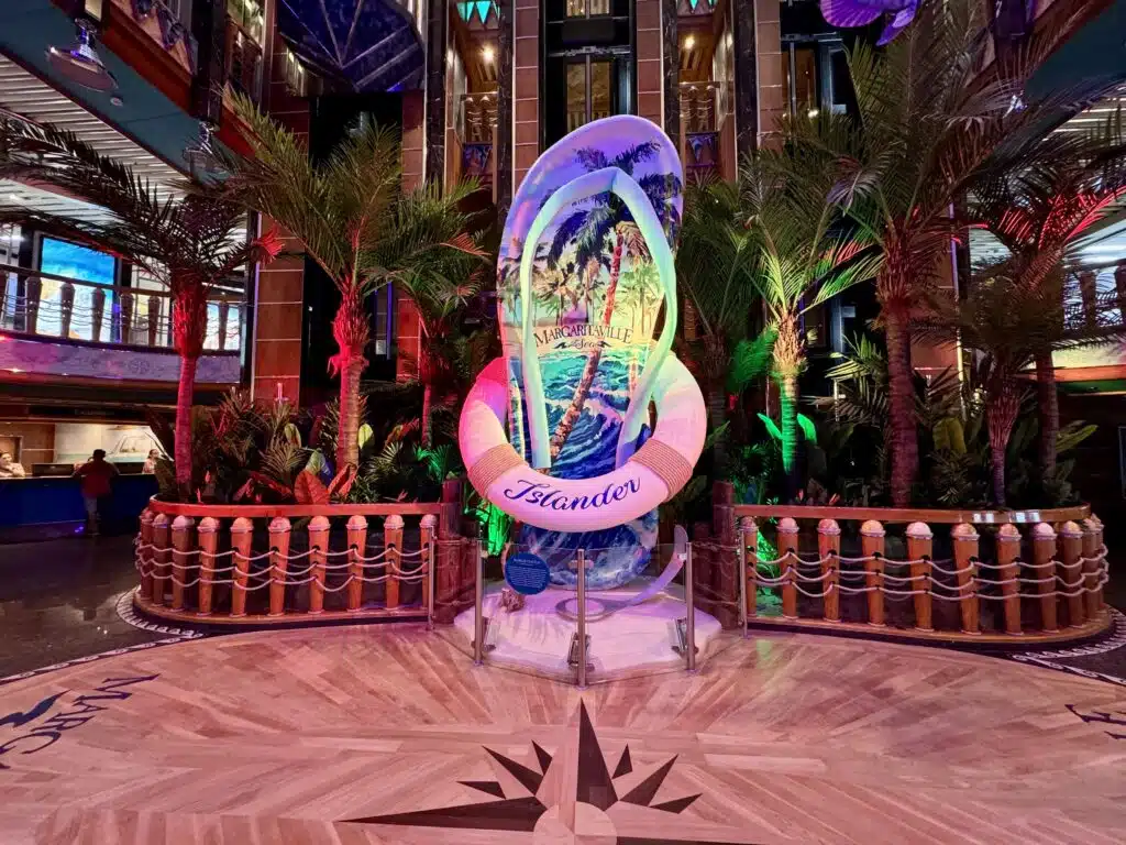 Flip Flop Atrium on Margaritaville at Sea Islander