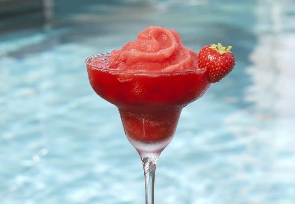 strawberry daiquiri msc cruises cocktail drink
