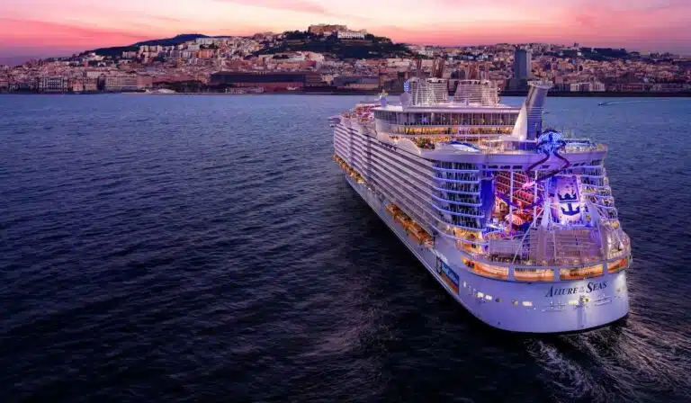 allure of the seas exterior aerial rendering