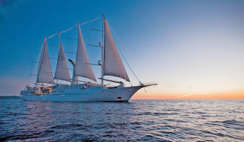 windstar cruises sailing ship