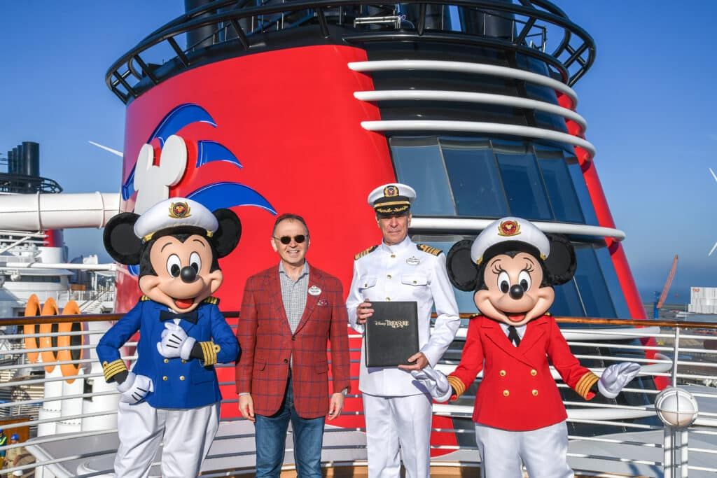 disney cruise line disney treasure delivery