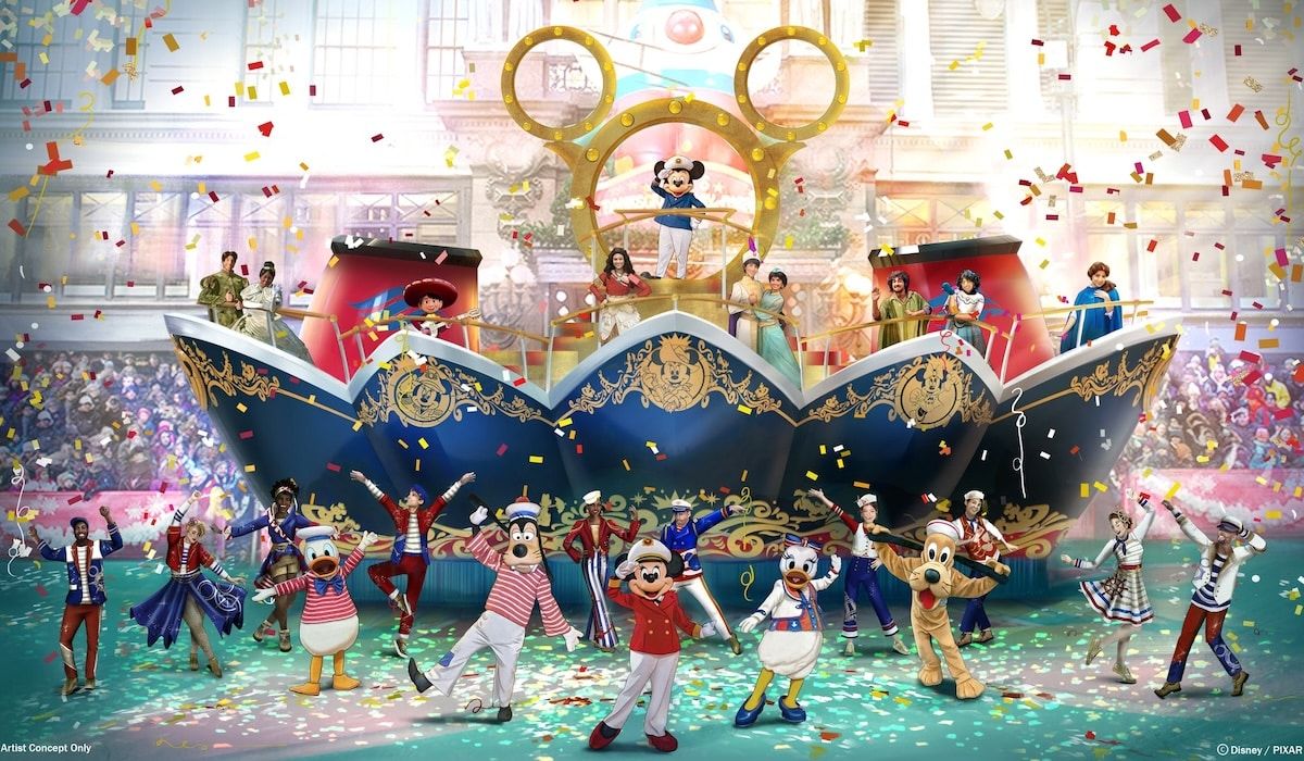 disney cruise line macy's thanksgiving day parade float