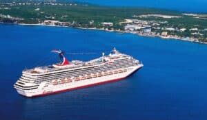 carnival cruise line conquest exterior aerial