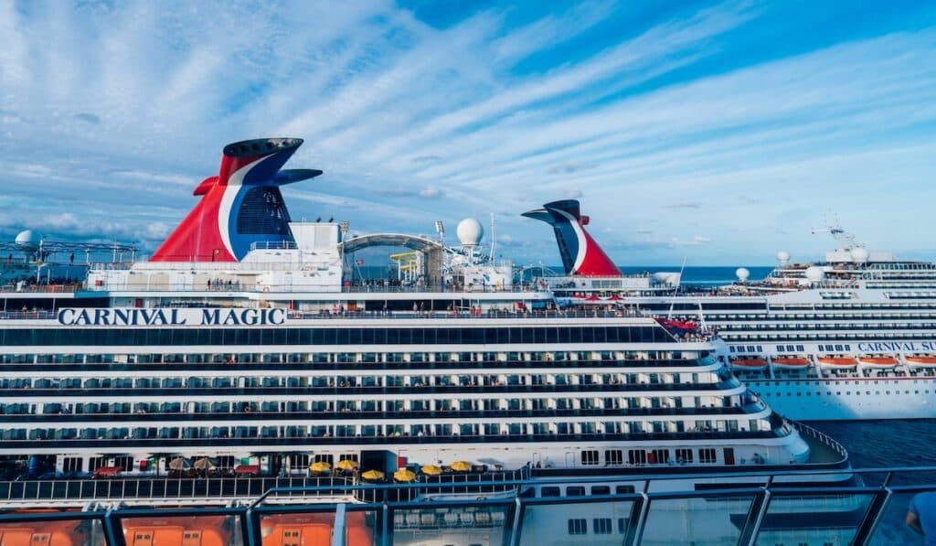 carnival magic carnival sunrise exterior