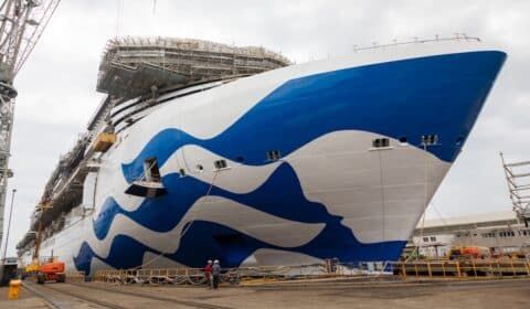 princess cruises star princess exterior hull