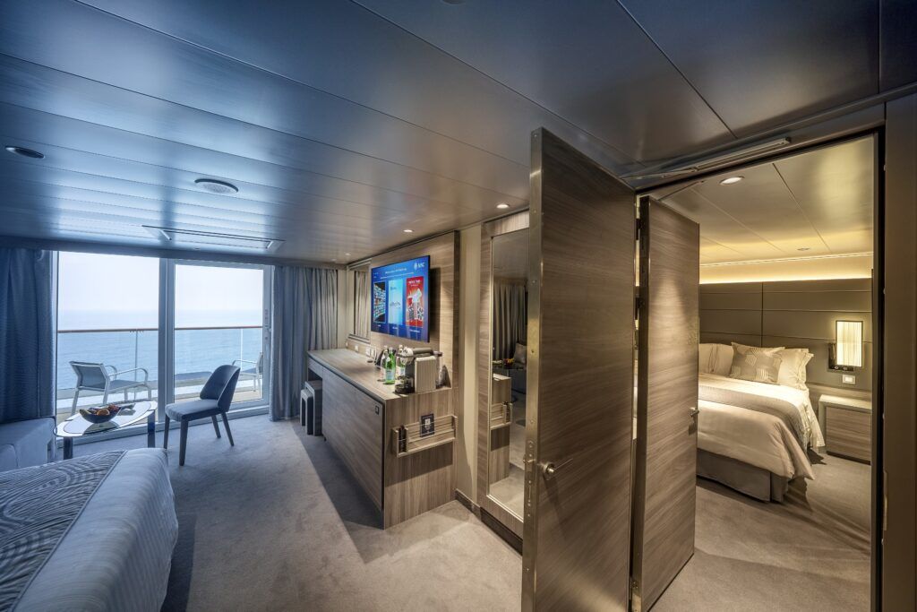 connecting family cabins msc world america