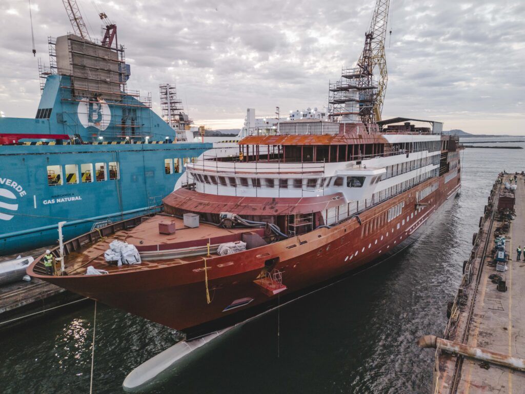 windstar cruises star seeker float out