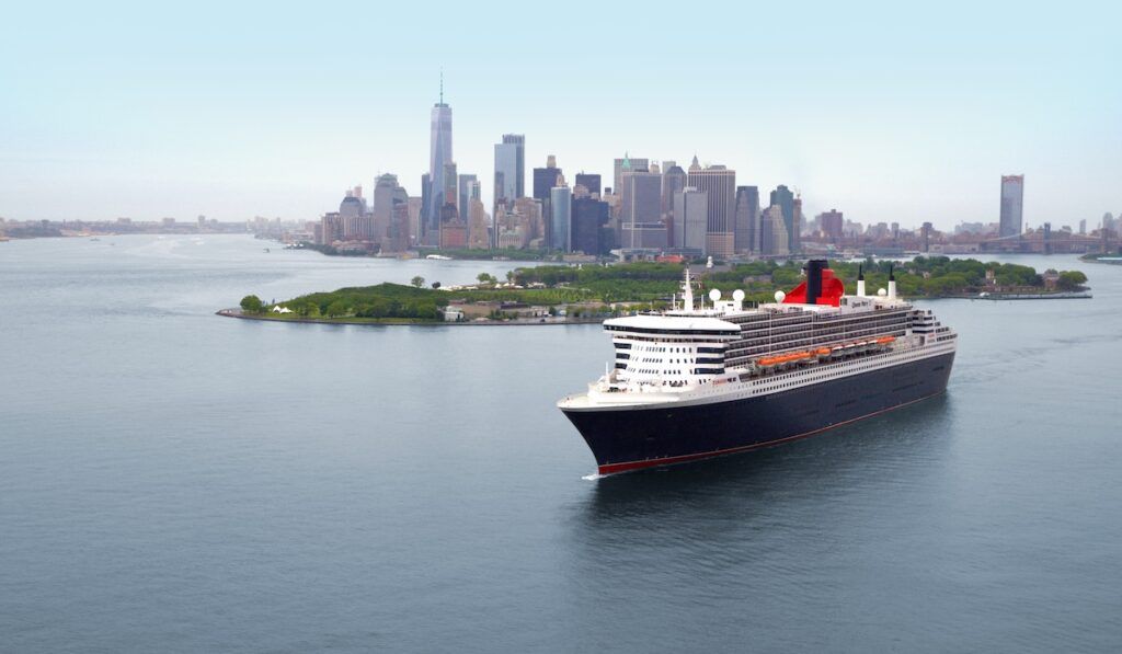 queen mary 2 in new york city cunard