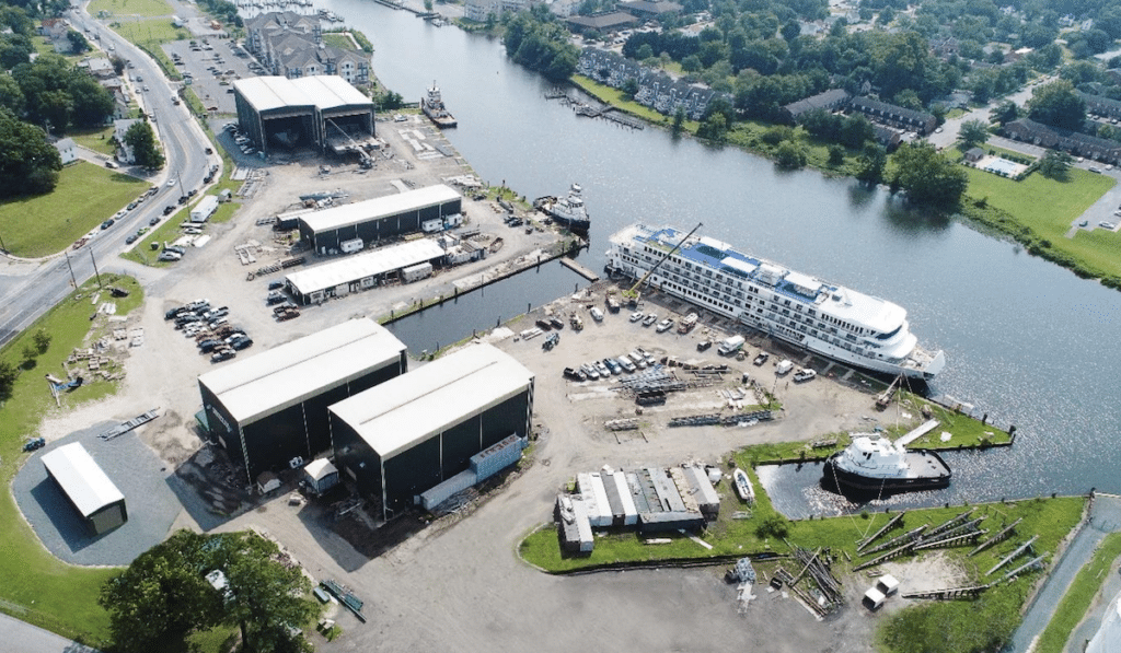 chesapeake shipbuilding shipyard maryland