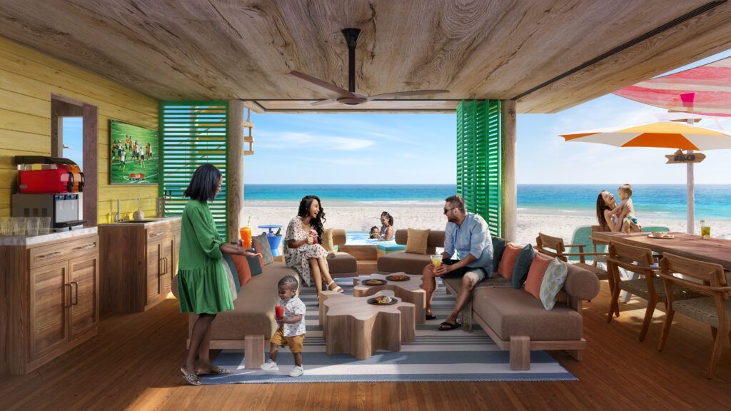 ultimate family cabana royal caribbean beach club