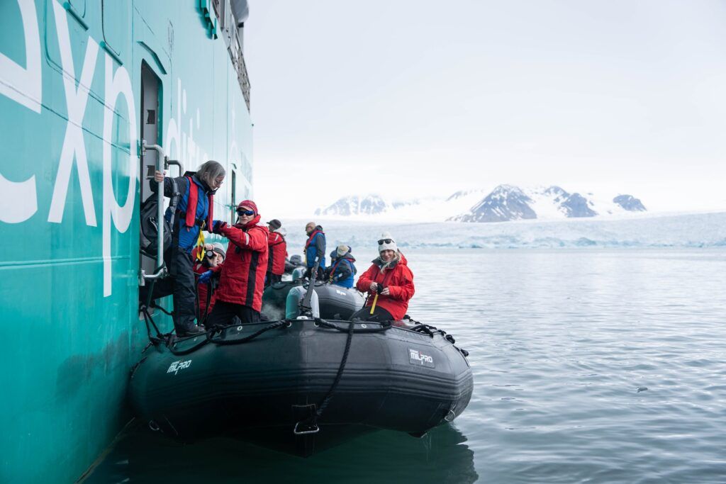 aurora expeditions zodiac antarctica