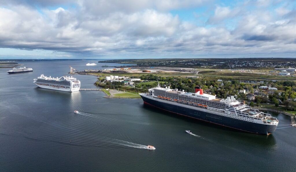 atlantic canada cruise port queen mary 2 cunard