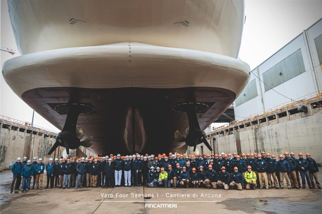 four seasons yachts fincantieri