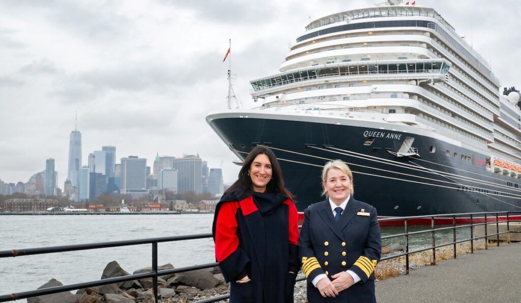 cunard queen anne new york city january 2025