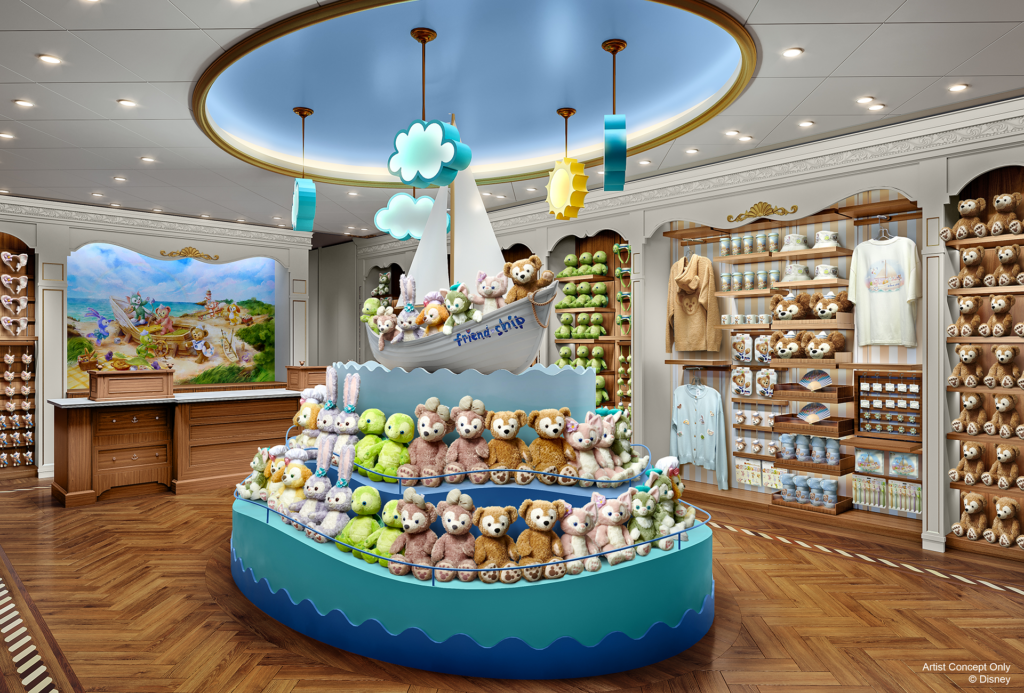 disney adventure duffy and friends shop