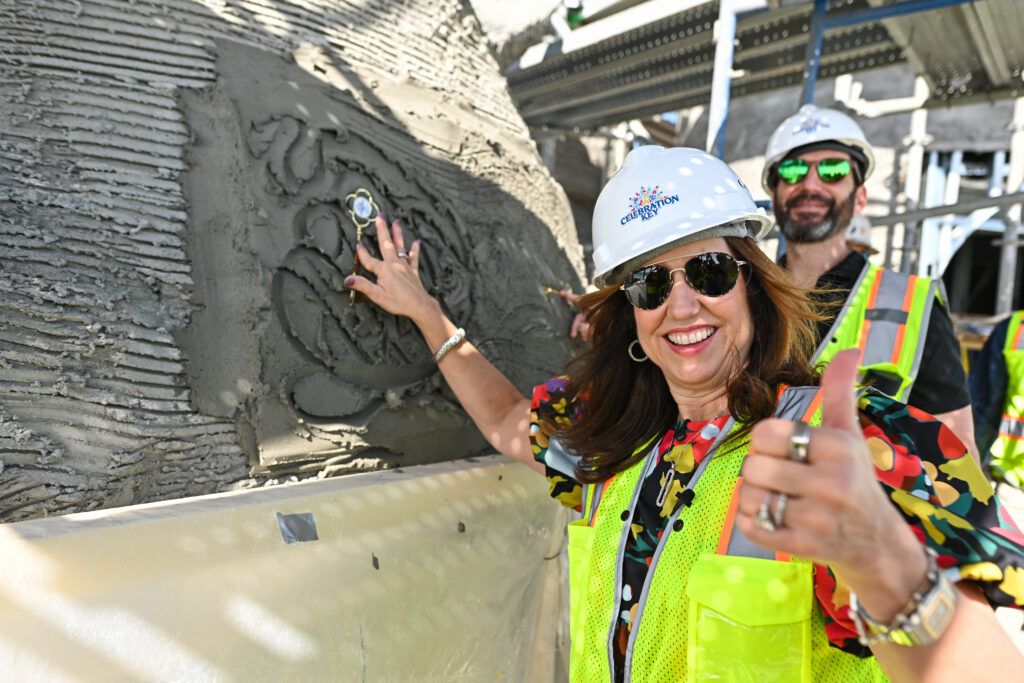 carnival cruise line president christine duffy key suncastle celebration key