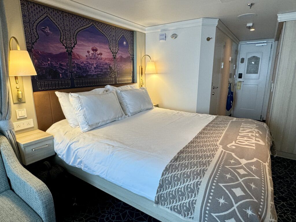 Disney Treasure cruise ship review - stateroom