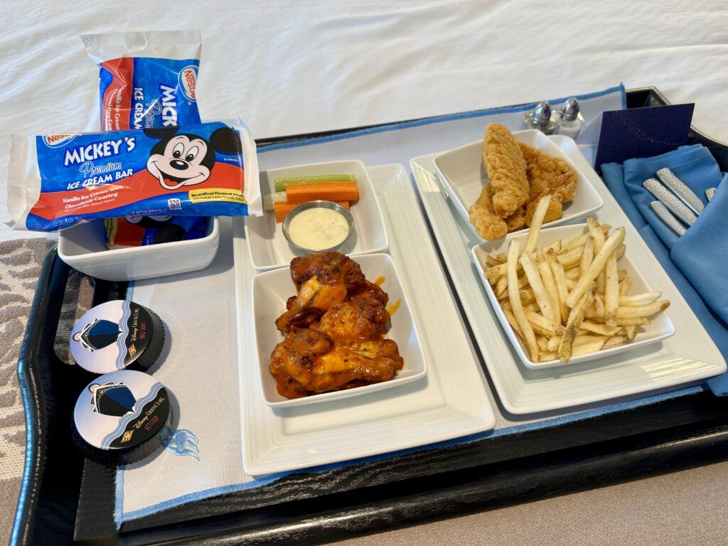 Room Service for Disney Treasure Cruise Ship Review