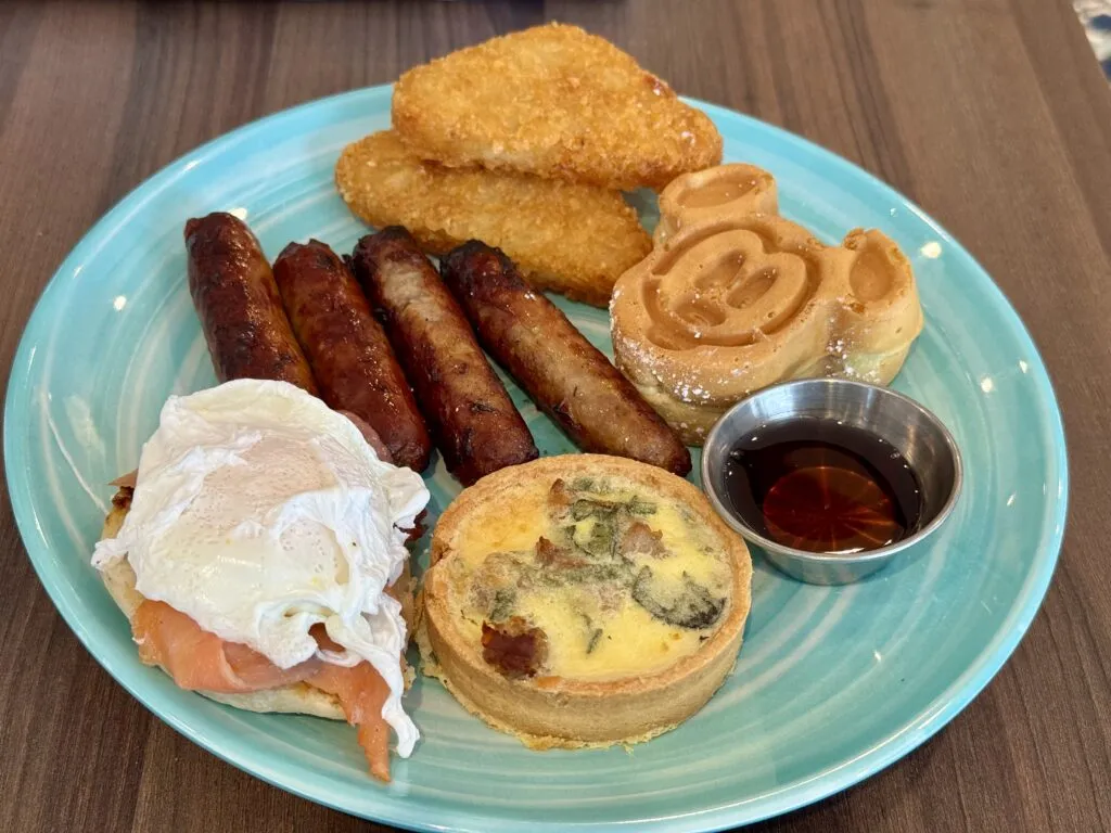 Disney Treasure Cruise Ship Review Lunch at Mercaline Market