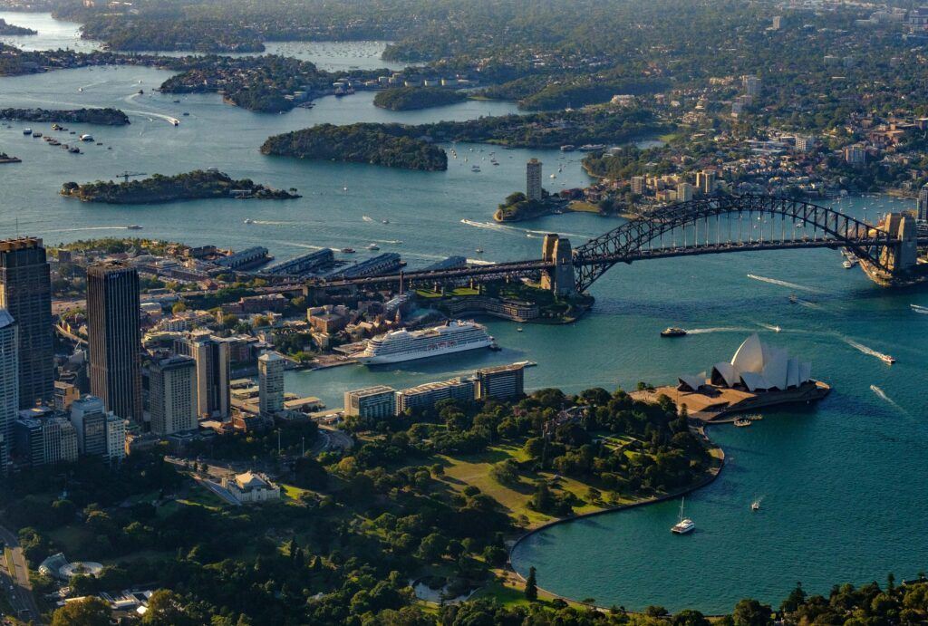 viking sun ocean ship sydney australia