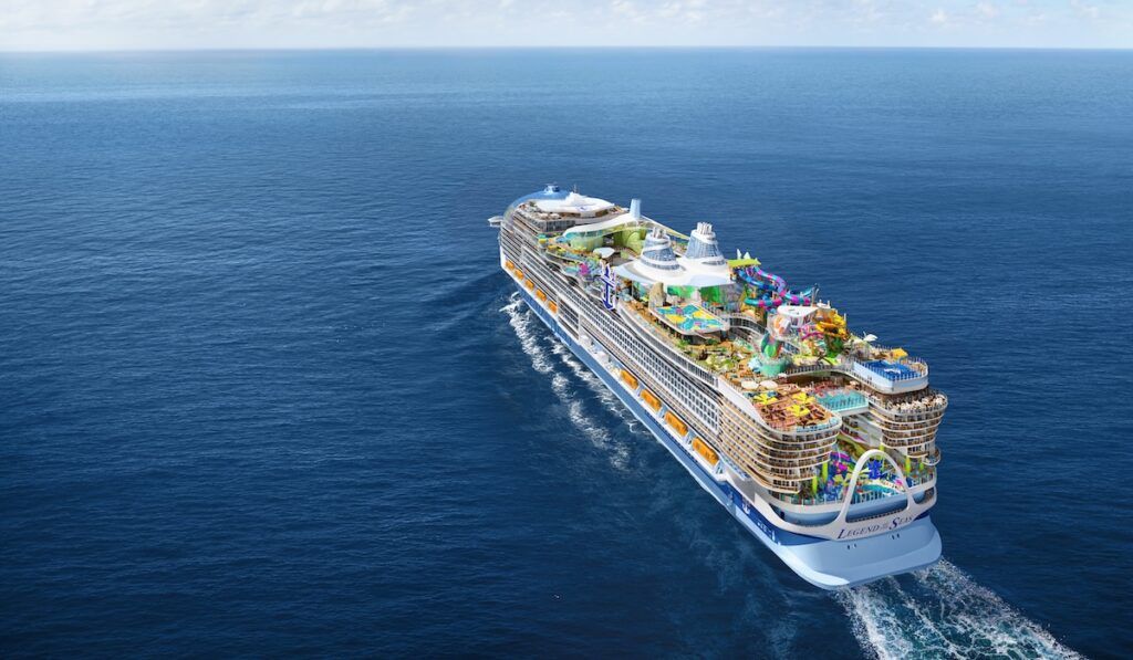 royal caribbean legend of the seas rendering