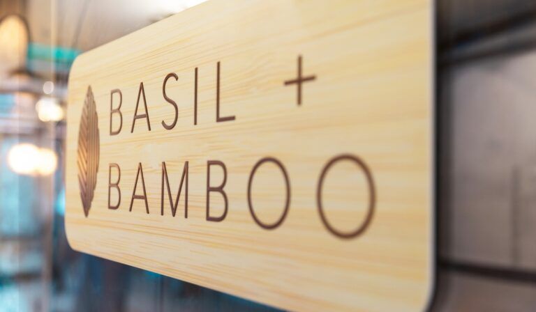 windstar cruises star breeze basil + bamboo restaurant sign