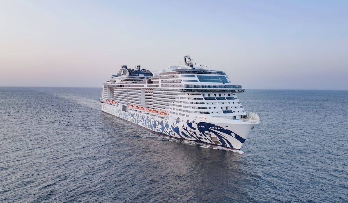 msc cruises msc euribia aerial exterior featured