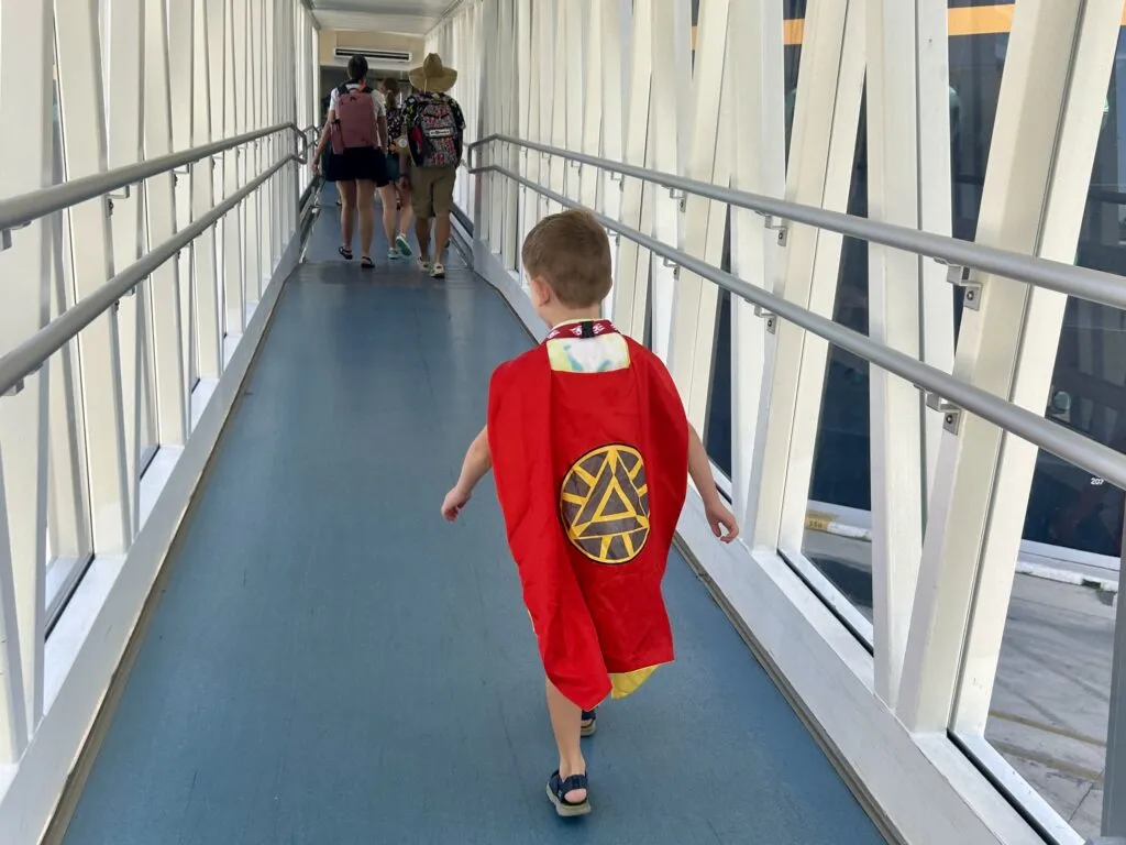 my son's first Disney cruise