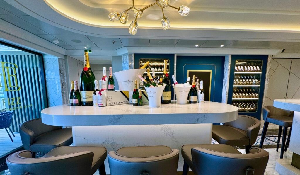 MSC World America bars, menus, drink prices