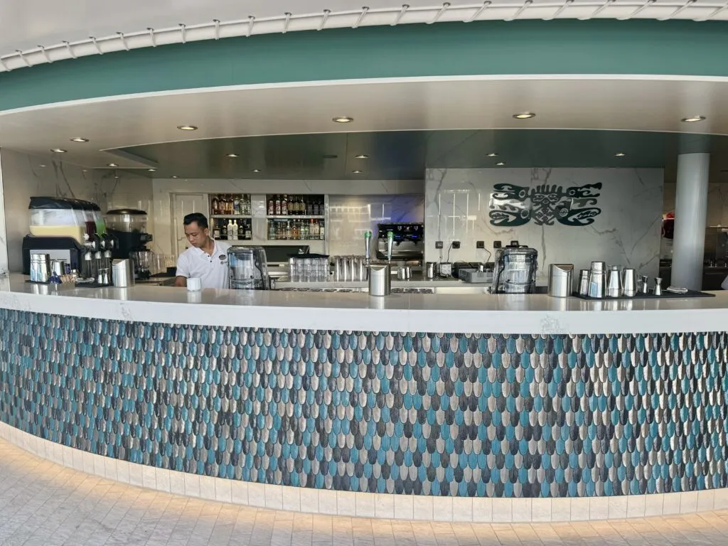 MSC World America bars, menus, drink prices
