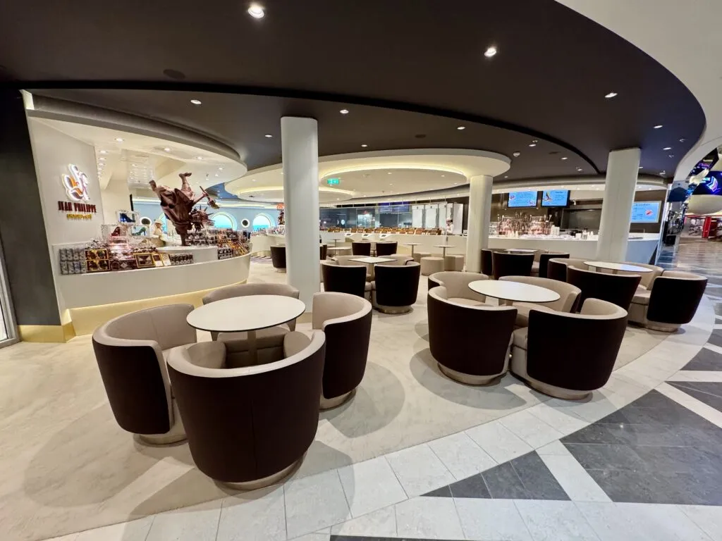 MSC World America bars, menus, drink prices