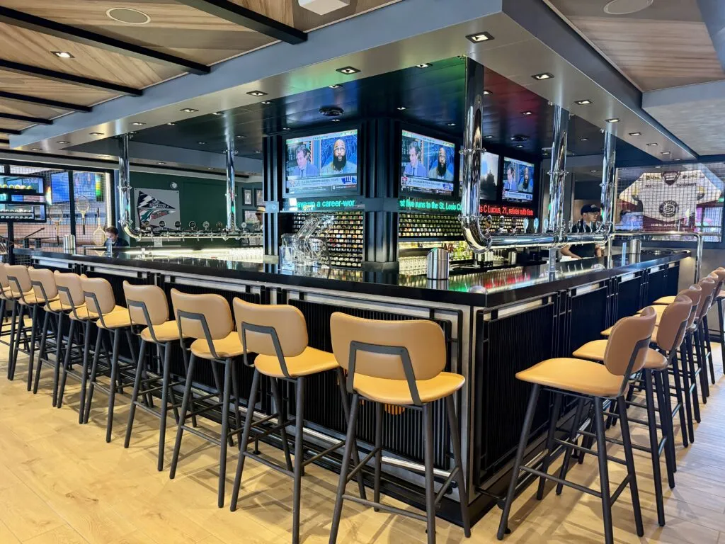 MSC World America bars, menus, drink prices