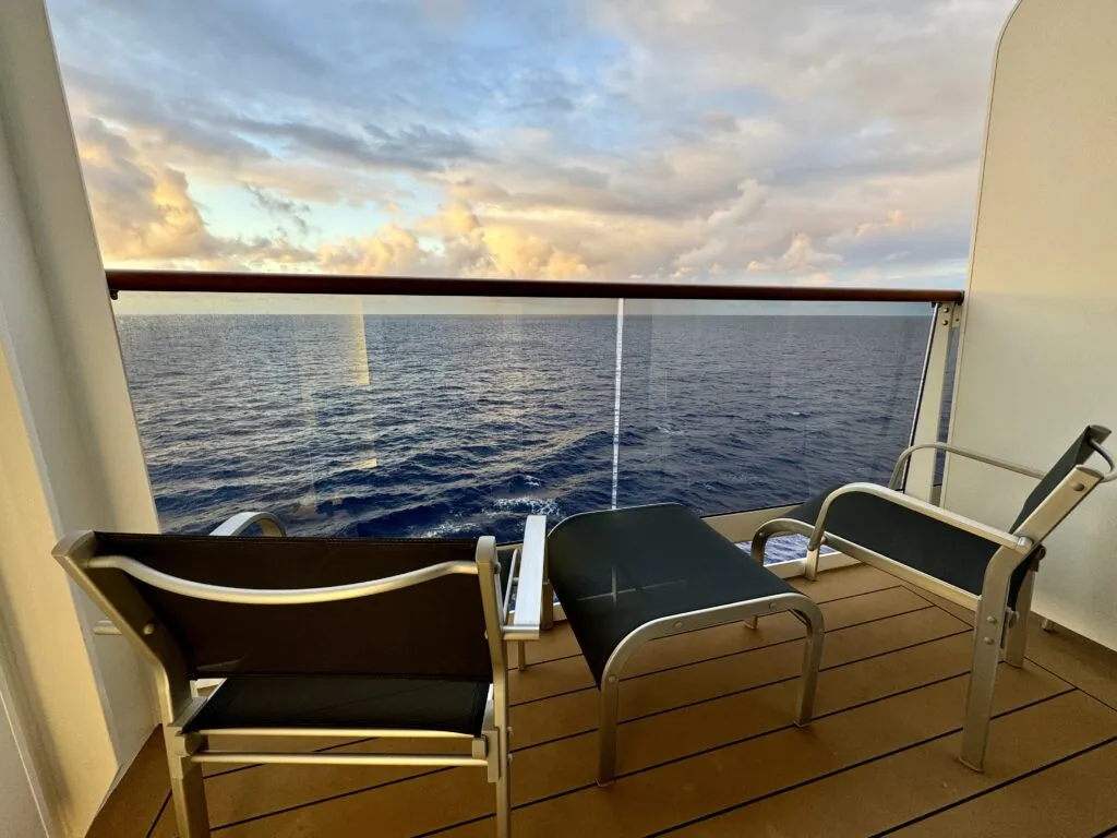 MSC World America Deluxe Balcony Cabin