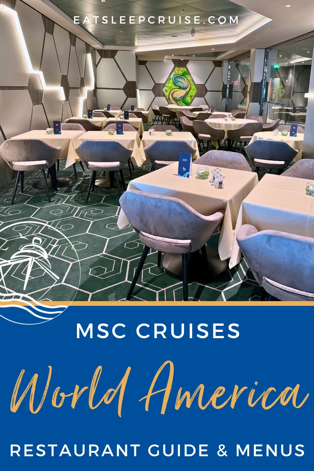 Complete MSC World America Restaurants Guide With Menus