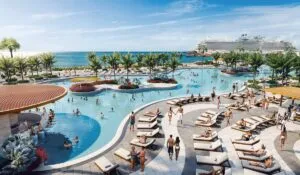 great stirrup cay pool area rendering