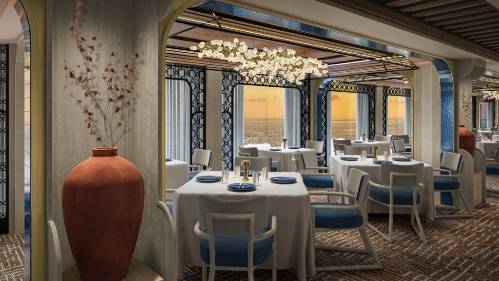 regent seven seas cruises azure mediterranean restaurant
