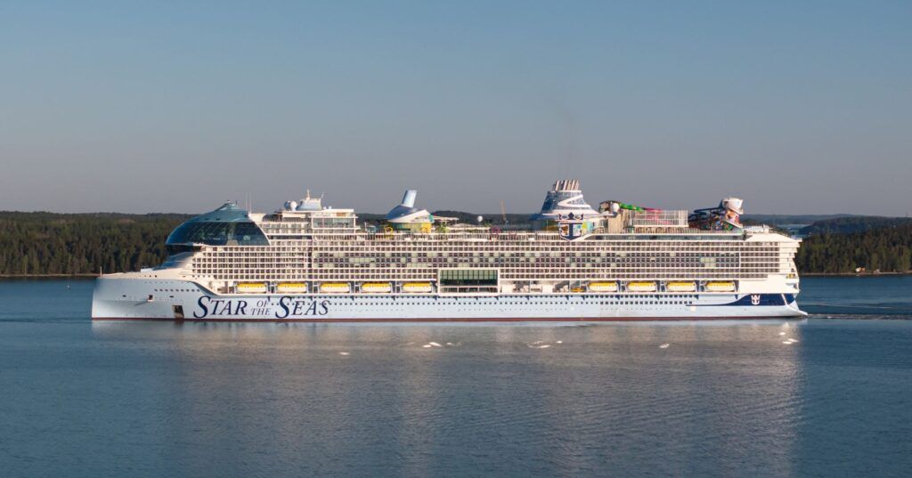 star of the seas exterior sea trials