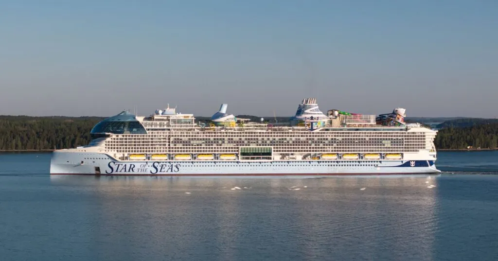 star of the seas exterior sea trials