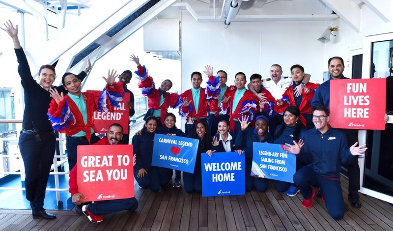 carnival legend team san francisco