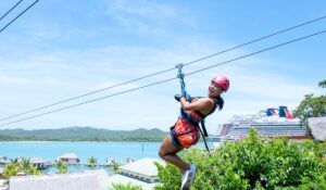 carnival cruise line zip line shore excursion